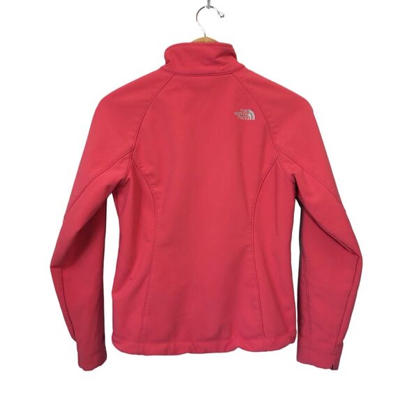 The‎ North Face Softshell Jacket F11 AMVX T183 Fleece Lined Full Zip Pink S - Picture 3 of 16
